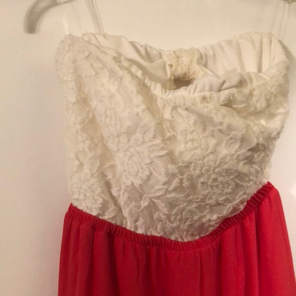 Open Back Strapless Dress - Picture 2 of 6